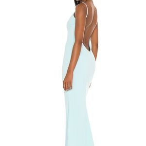 Katie May X REVOLVE Bambina Dress Baby Blue Women's Size Small